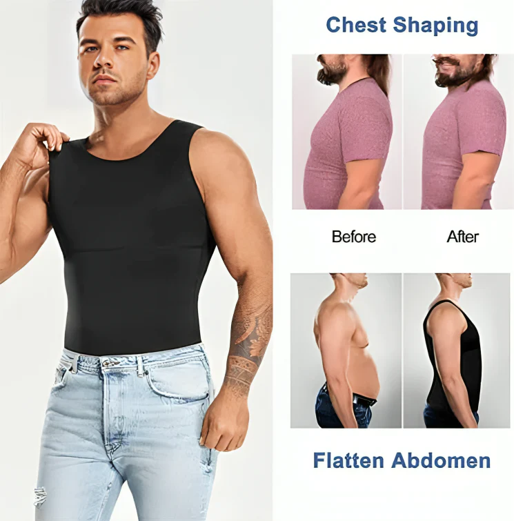 ShapeMax™ | Kompressionsväst för män - Image 4